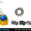 Concrete Scarifier Parts & Accessories 12pt Lamellen Cutters Milling Cutters On Surface Planning Machines
