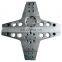 Custom High Quality Aluminum Sheet Metal Laser Cut Service Stamping Bending Metal Parts Welded Parts