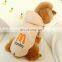 Pet dog cat hoodie Monday Tuxedo warm coat Clothes Teddy Woolen coat