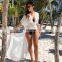 2019 Lace White Beach Cover Up Dress Tunic Long Pareos Bikinis Cover Ups Swim Cover Up Robe Plage Beachwear