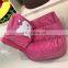 Cute pink dog sofa chair short plush and polyester oxford material pet sofa