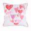 Happy Valentine's Day Decorative Throw Pillow Case Sweet Love Pink Square Cushion Cover for home decor