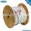 Low voltage copper conductor PVC insulated 2.5mm 3 core royal cord cable