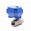 2way Stainless Steel Brass BSP NPT Motorized Valve 12V Electric Actuator Ball Valve 12v 24v 110v 220v