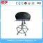 Gas lift height adjustable round PU seat laboratory use stool for school