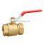 Female Thread Brass ball valve with Long Handle
