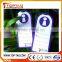 Iregular cute animal shape pvc plastic / Paper card with hole punching