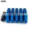 Car Wheel Refit High Strength M Logo Alloy Steel Nuts