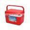 8L 20L 50L EPS Foam Plastic Picnic Ice Box Set Portable Food Beer Cans Cooler Box With Wheel