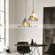 Modern Wood Pendant Lights Metal Shade Lights Restaurant Bar Cafe Living Room Nordic Pendant Lamp