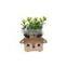 cheap small indoor table reindeer cartoon deer ceramic succulent planter plant pot decoration