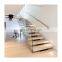 Inside stair modern house residential steel beam wooden staircases