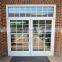 Aluminum KFC door  single  door tempered glass  ground spring doors