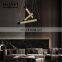 HUAYI Contemporary Style Indoor Decoration Pendant Light Living Room Dining Room LED Modern Chandelier
