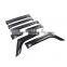 Maiker offroad Sun Visor 6pcs  on window rain shield guard for Jeep wrangler JK 2007+