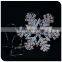snowflake motif holiday decorative light