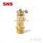 SNS professional air compressor pressure relief safety brass valve
