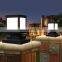 ABS Solar Pillar Lamp Balcony Pathway Light Outdoor Garden LED Solar Lawn Bollard Light