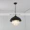 2022 new home decor crystal drops metal lampshade dining kitchen metal decorative rustic 1 light chandeliers pendant lights