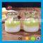 Food grade empty jam jar clear glass 100ml pudding bottle