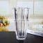 Creative Modern Handmade Modern Home Wedding Decoration Tabletop Flower Large Clear Mosaic Style Glass Crystal Vase