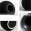 Circle Shape White And Black Custom Matt Egg Design Ceramic Flower Sublimation Vase