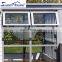 Superhouse combination screen multiple chain winder aluminum safety glass awning window