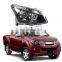 Maictop - автомобильные аксессуары. Черный передний фонарь для пикапа DMAX D - MAX 2012 - 2014 годов. Фара