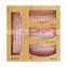 Bamboo ziplock bag holder for Quart Gallon Sandwich & Snack Variety Size Bag Bamboo Food Storage Bag Organizer