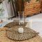 Hot Leaf Seagrass Placemat Table Mat Hand Woven Natural Weave Wall Decor Basket Wholesale Manufacturer