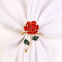 Rose Flower Serving Napkin Rings Valentine's Day Napkin Rings Wedding Party Ornaments For Napkins Table Decor