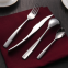Fanny Wedding Flatware Silver Knife Spoon And Fork Set With Stainless Steel Material
