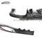 W213 E class Carbon Fiber BB Style Rear Diffuser Rear Bumper Lip For Mercedes Benz E Class E200 E260 E300 E43 E63