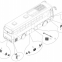 Large stock Bus accessories spare parts door lock 184B bus lock system