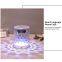 SOURCE manufacturer crystal lamp audio outdoor portable high-quality TWS colorful lighting Bluetooth speaker