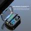 Q82 TWS Wireless 5.0 Earphones Mini Stereo Gaming Earbuds IPX7 Waterproof Headphones Sports Headsets with Mic Charging Case