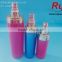 30/50/80/120ml rose red pyramid round acrylic bottles, 1/1.6/2.6/4oz high-end acrylic cosmetic containers