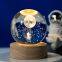 3D Creative Smart Control Wireless Lighting Crystal Ball Night Light LED Moon Lamp Home Decoration
