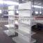 Gondola shelves supermarket