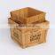 wooden boxes for flower, home decoration