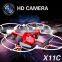 Radio control toy syma X11C 2.4g rc quadcopter drone with HD camera