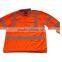 100% polyester hi-vis reflective long sleeve T- shirt