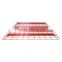 Flare welded galvanized metal storage wire mesh tray with high quality