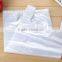 Best selling disposable clear plastic bag with handle/Clear HDPE disposable takeout packing bags