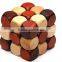 Wooden Activity Cube Toy,3d Wooden Cubes Puzzle Magic Square Toys