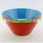 10 inch high quality yellow round shape melamine candy bowl