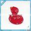 China cheap LED flashing bath floating rubber toys LED ducks toy