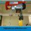Mini electric wire hoist, pa construction hoist 200kg