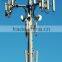 Microwave telecommunication antenna tower