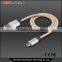 Hot sale 1m 2m 3m 2.1A TPE copper core Nylon braided usb cable for samsung and Iphone devices